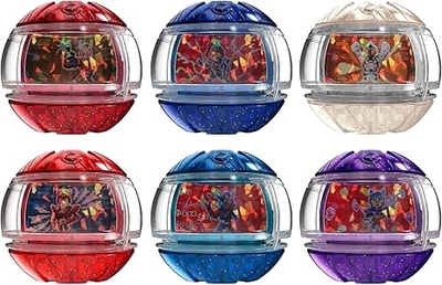 仮面ライダーゼッツ DXレジェンドライダーカプセムランダムボックス キラキラver.01（1BOX6個入り）