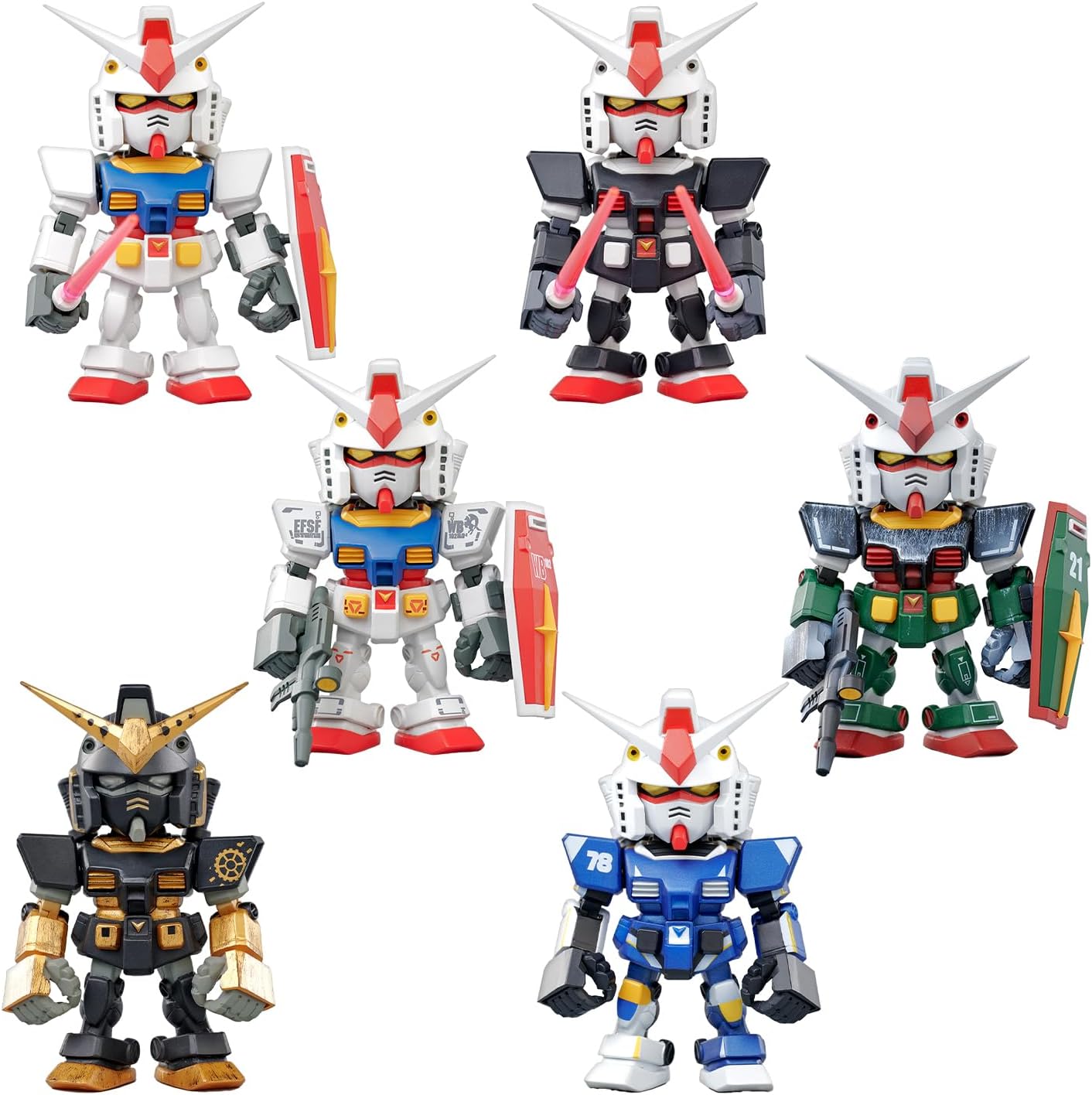 ロボット QSMV mini RX-78-2 GUNDAM QMSV mini RX78-2 GUNDAM(1BOX 8個入） | エクセルユニット