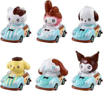 ドリームトミカ TOMICA TUNES SANRIO CHARACTERS Vol.2(1BOX 6個入)