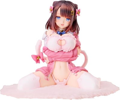 カットイラスト『リボンヘアピンちゃん(猫りん堂イラスト)』