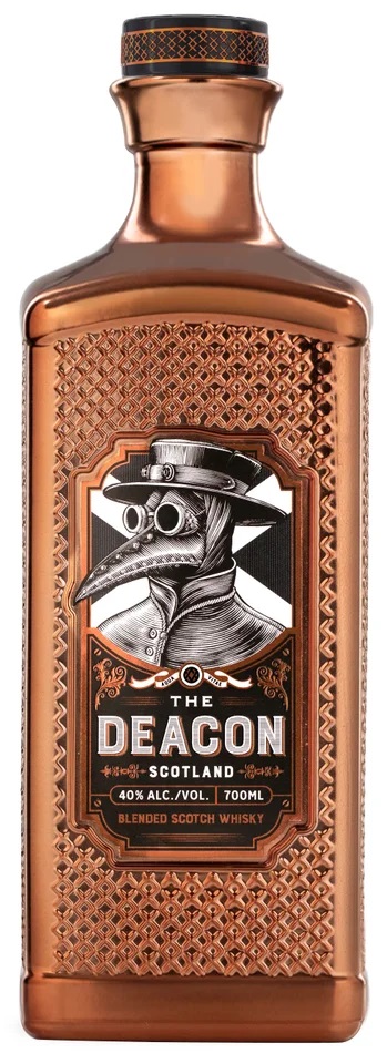 中日ドラゴンズ　三楽　ブレンデッドウイスキー ザ・ディーコン ブレンデッドスコッチウイスキー 700ml 1本