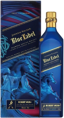 ジョニーウォーカー　ブルーラベル　イヤー　オブ　ホース　正規