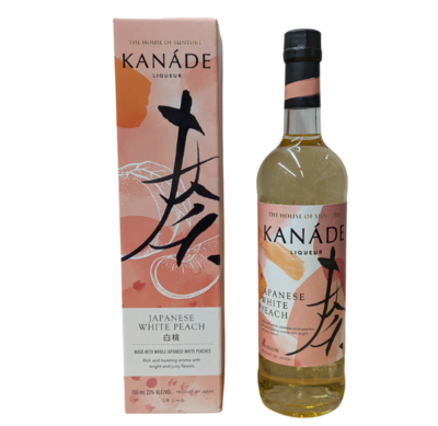 ジャパニーズクラフトリキュール 奏 Kanade　白桃　箱入り