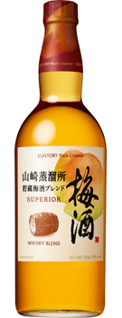 サントリー梅酒〈山崎蒸溜所貯蔵梅酒ブレンド〉スーペリア 750ml瓶 　箱あり