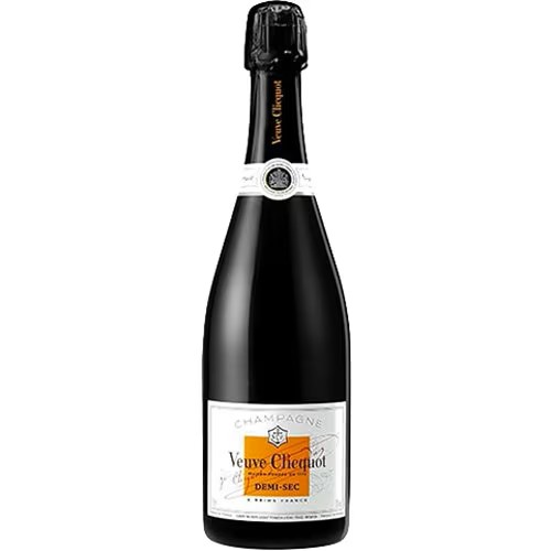 ヴーヴ・クリコ ホワイトラベル ドゥミ・セック 375ml 正規 箱なし