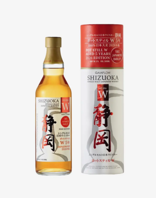 ガイアフロー シングルモルト日本ウイスキー 静岡 ポットスティルＷ ５年 100%日本大麦 2026年版 50.5%