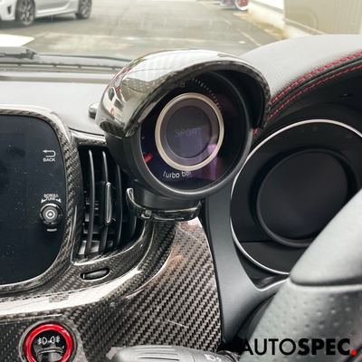 THREEHUNDRED カーボン ブーストメーター移設キット