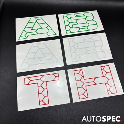 core OBJ　フロントロゴデカール