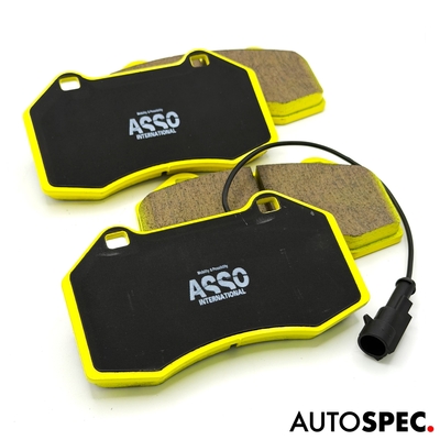 ASSO 低ダスト ストリートパッド 【限定イエロー】