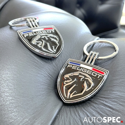 PEUGEOT ロゴ メタル キーリング