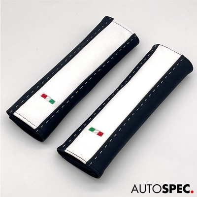 TORINO BLACK レザーシートベルトパッド