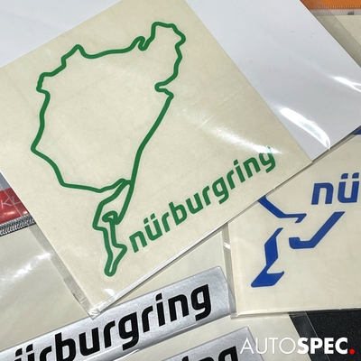 Nurburgring 公式 オフィシャル ステッカー 80mm