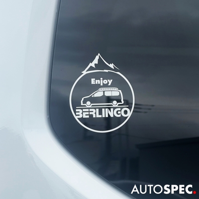 Citroen BERLINGO ラウンドステッカー