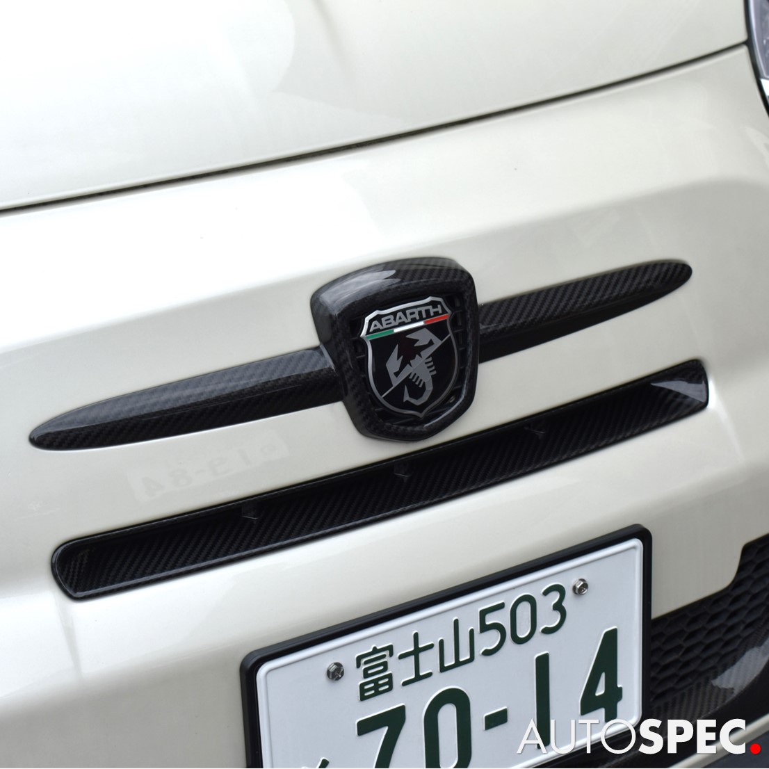 ASSO GRU カーボン フロントグリルカバー | AUTOSPEC．