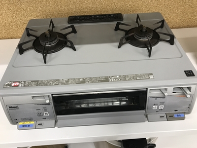 【used品】リンナイ RT62VHT-L ガスコンロ LPガス用