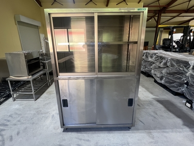 【used品】tanico ステンレス食器棚 キャビネット 1200×600×1800