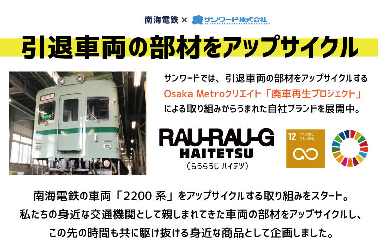 南海電鉄2200系 つり革キーホルダー RAU-RAU-G HAITETSU | ジョイブ