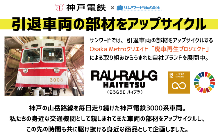 ブックカバー 神戸電鉄 RAU-RAU-G HAITETSU | ジョイブステーション