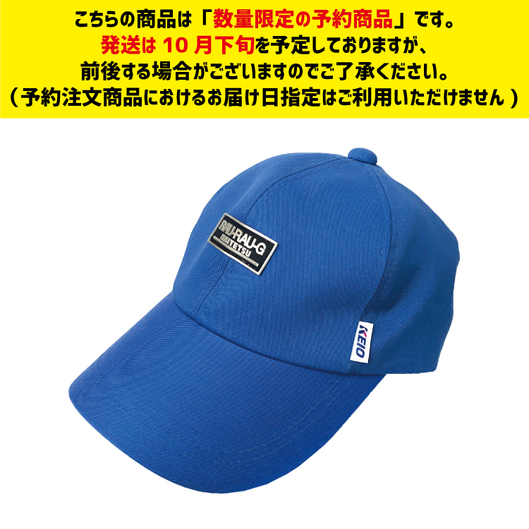 9/12～ 先行予約販京王電鉄 技術系制服キャップ(大人用) RAU-RAU