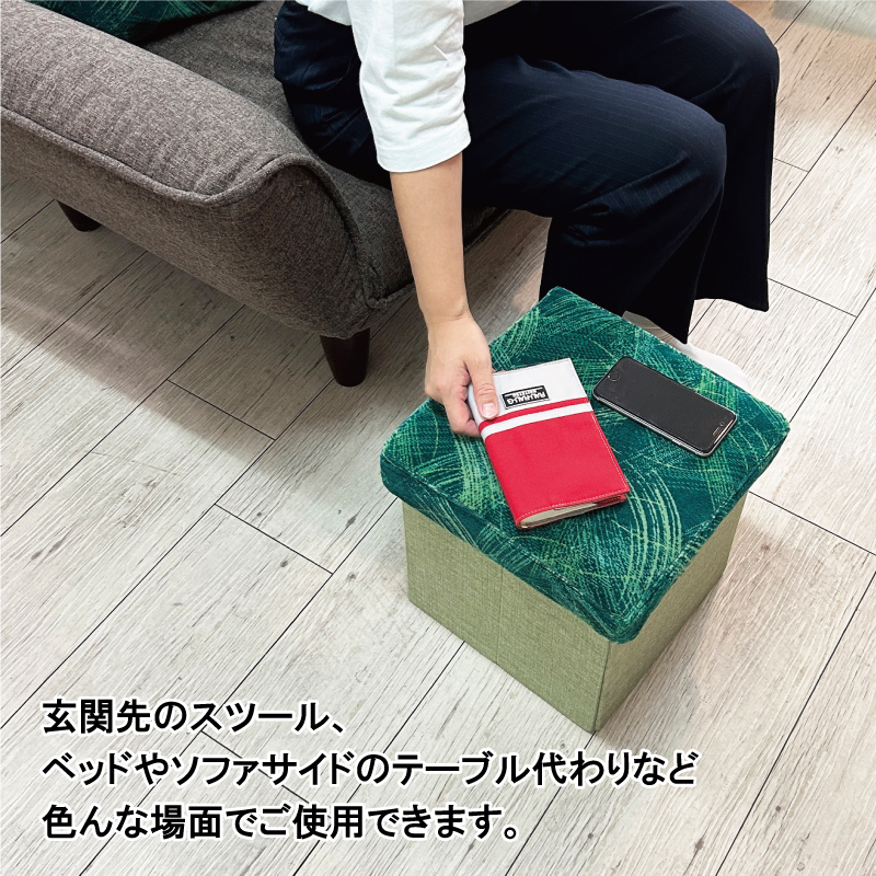 京王電車8000系 折りたたみモケット収納ボックス RAU-RAU-G HAITETSU