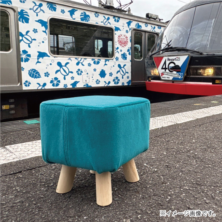 伊豆急行 モケットミニスツール RAU-RAU-G HAITETSU | ジョイブ