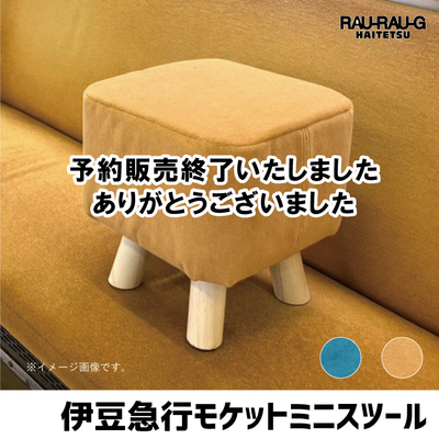 伊豆急行 モケットミニスツール RAU-RAU-G HAITETSU