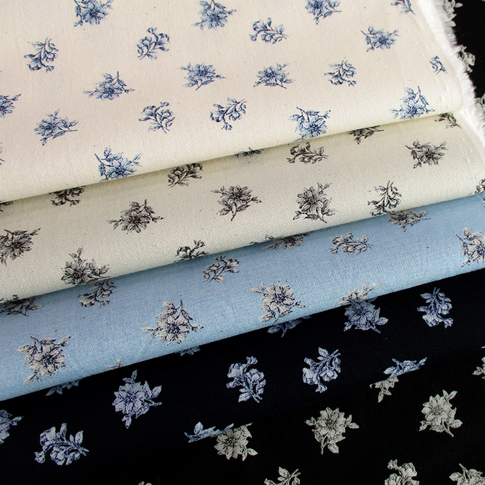 【SALE】綿ブロード花柄　BOTANICALISM　112cm巾