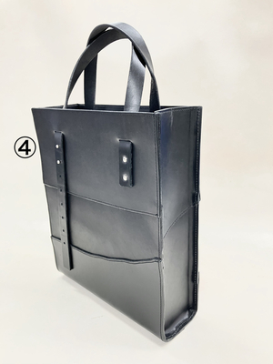 【MOTTAINAI】縦型レザートートクロ④(端材から生まれた新しい価値)