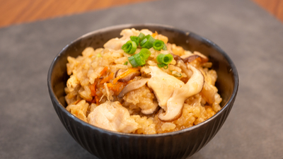きのこの炊き込みご飯