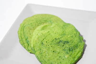 小松菜のパンケーキ