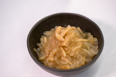 大根のなめたけ和え