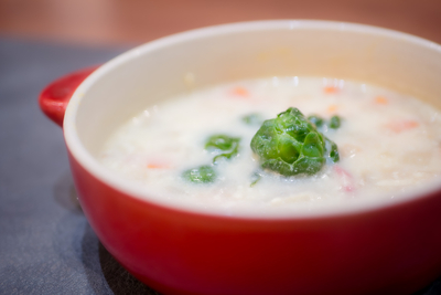 LOHASFarm　芽キャベツ豆乳スープ