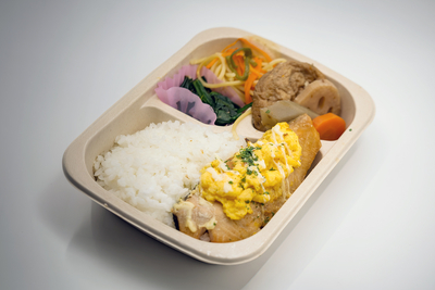 冷凍弁当（鮭の卵マヨネーズ焼き）