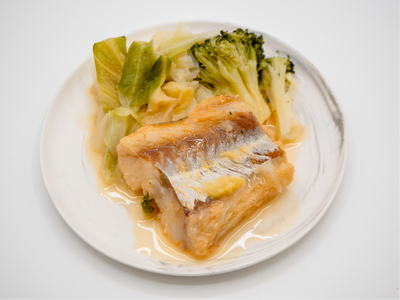 &rdquo;やわらか食&rdquo;魚のクリームトマト煮