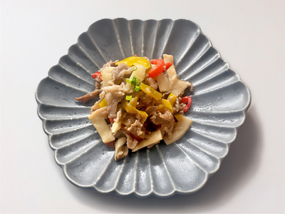 牛肉と長芋の中華炒め