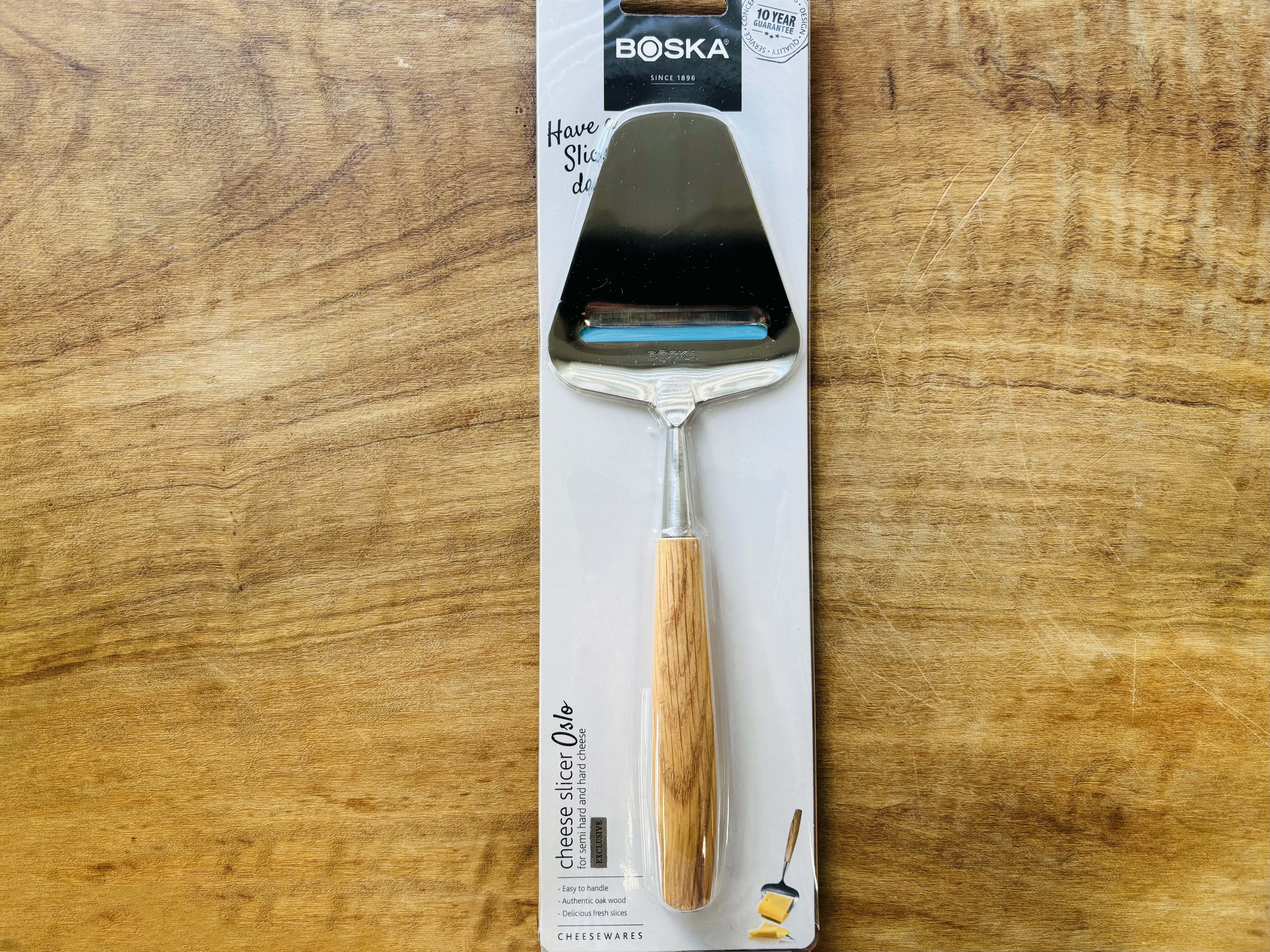BOSKA チーズスライサー Oslo 全長22.5cm スライス刃幅5.5cm