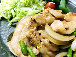 〈Francesco〉家特製の生姜焼き