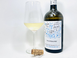 マンゾーニ・ビアンコのテイスティング(クリック⇒拡大します)