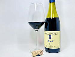 ヴィッラ・ピッロ　シラーのテイスティング(クリック⇒拡大します)