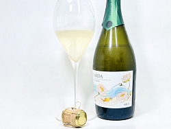 ガルダ・スプマンテのテイスティング(クリック⇒拡大します)