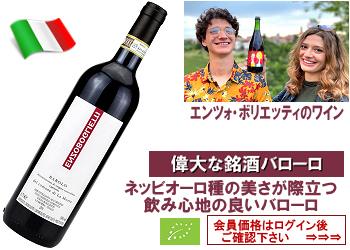 2020　エンツォ・ボリエッティ〈バローロ/ラ・モッラ〉【赤】