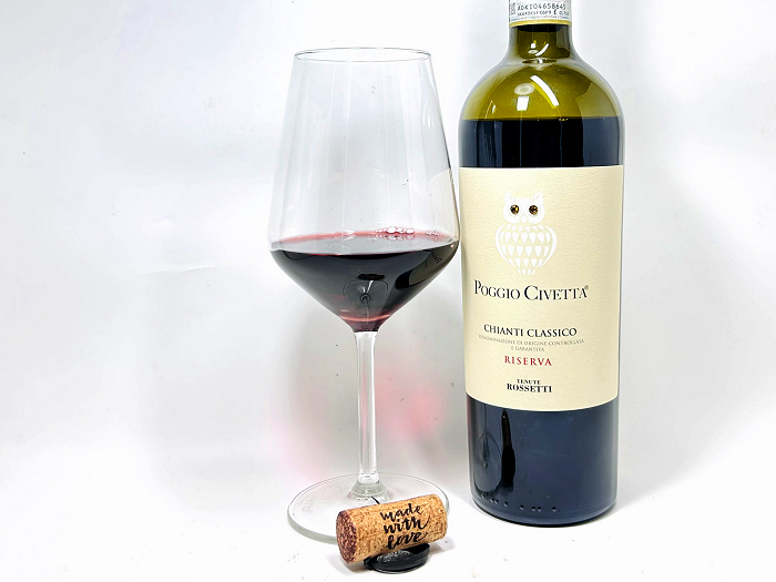 ポッジョ・チヴェッタのテイスティング(クリック⇒拡大します)