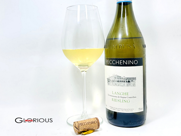 ペッケニーノ・リースリングのテイスティング(クリック⇒拡大します)