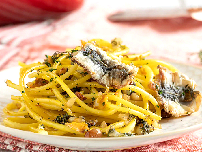 イワシのパスタ