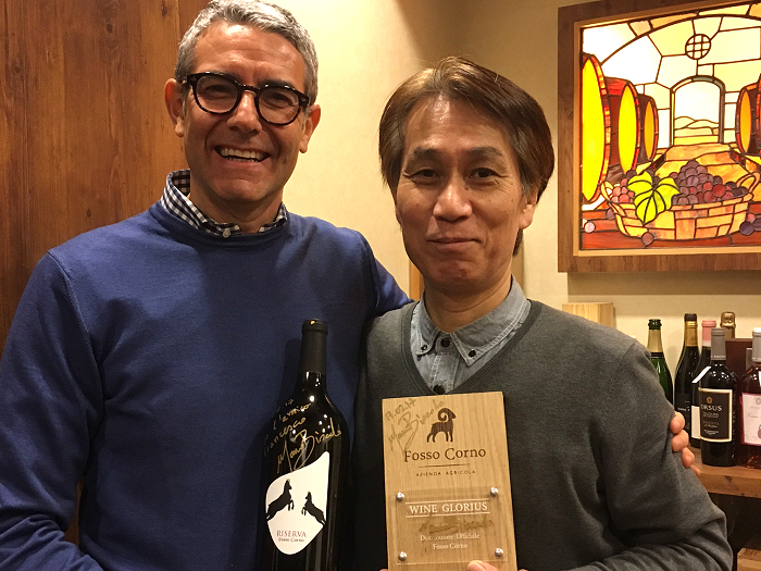 マルコ・ビスカルドさん（左）