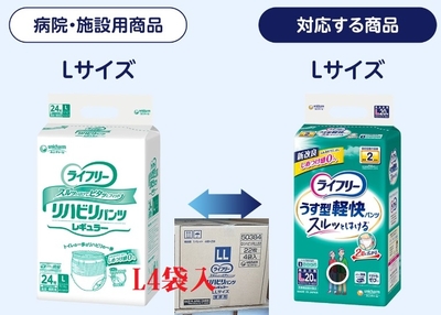 【北海道/東北/沖縄以外送料無料】26.ユニ・チャーム ライフリー リハビリパンツ レギュラー Lサイズ 24枚&times;4袋1箱(4袋セット)