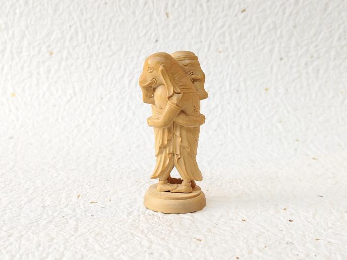 厨子 仏像 仏教美術 時代物 木彫 仏教美術 時代物 木彫 古い厨子 歓喜