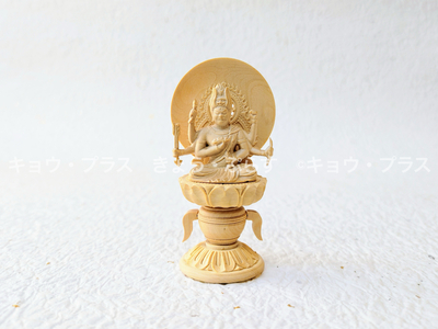 【ミニ仏像】愛染明王　専用厨子付