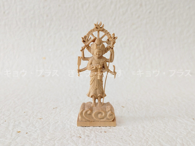 【ミニ仏像】　三宝荒神　専用厨子付
