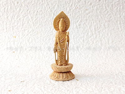 【ミニ仏像】　聖観音菩薩　専用厨子付